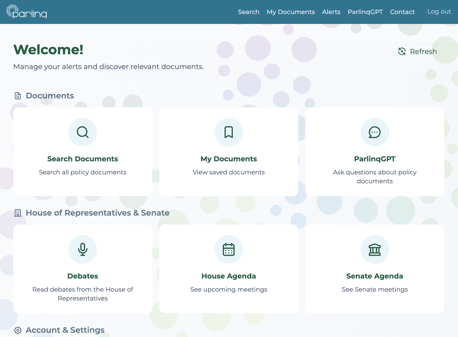 Parlinq Dashboard