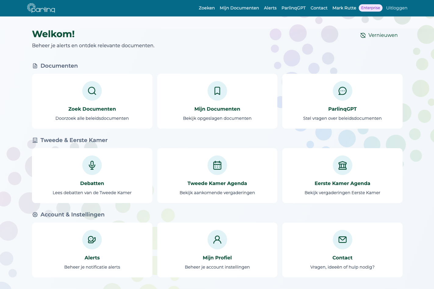 Parlinq Dashboard